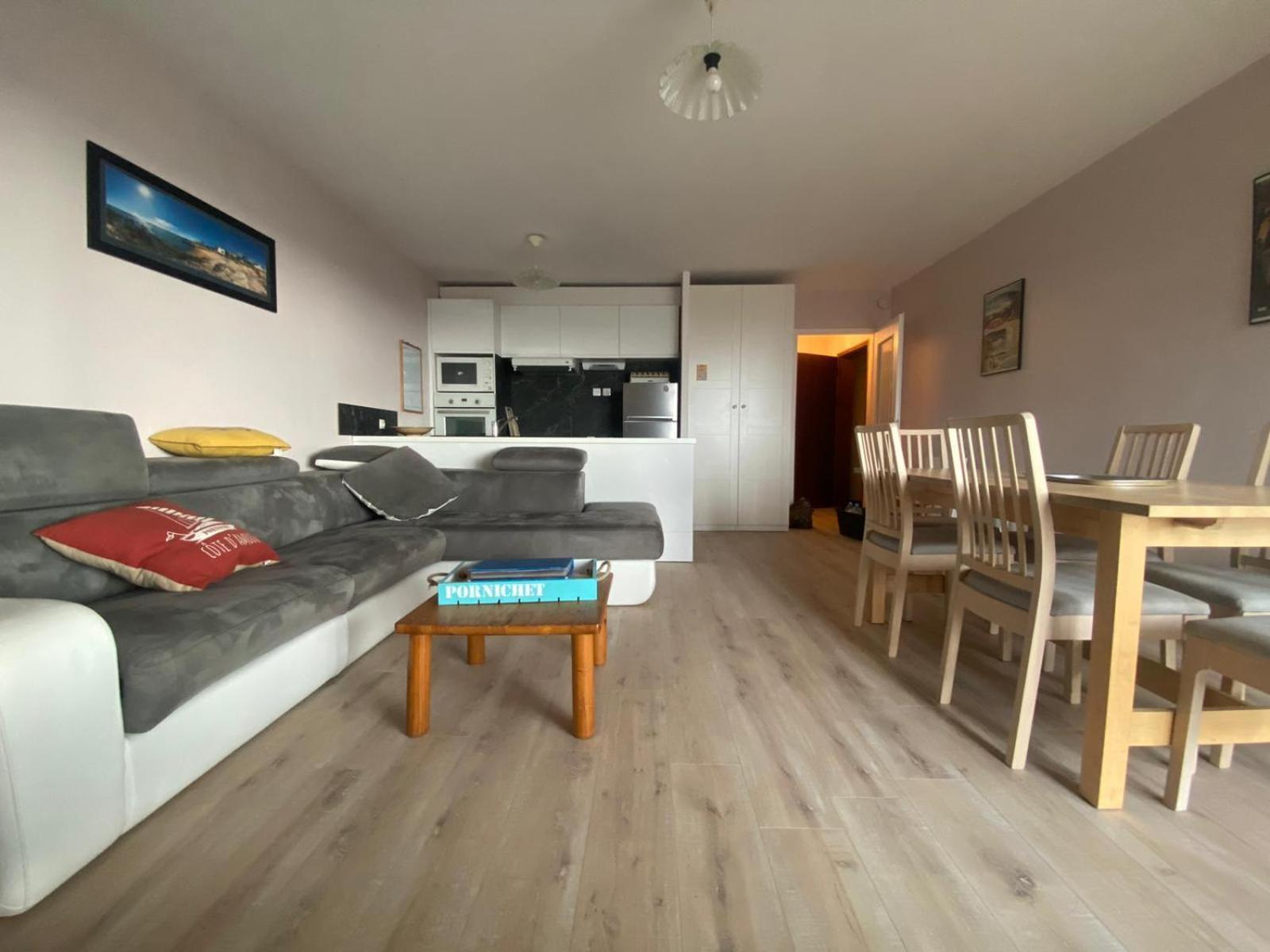Appartement T3 - 4 Personnes - Face Ocean - Thalasso Pornichet Zewnętrze zdjęcie